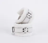 BDSM szex bilincs Devil Sitcks white - csuklóra