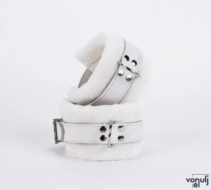 BDSM szex bilincs Devil Sitcks white - csuklóra
