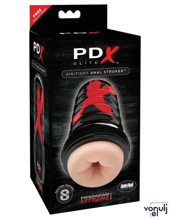 Műánusz maszturbátor Pipedream Air-Tight Anal Stroker - vízálló