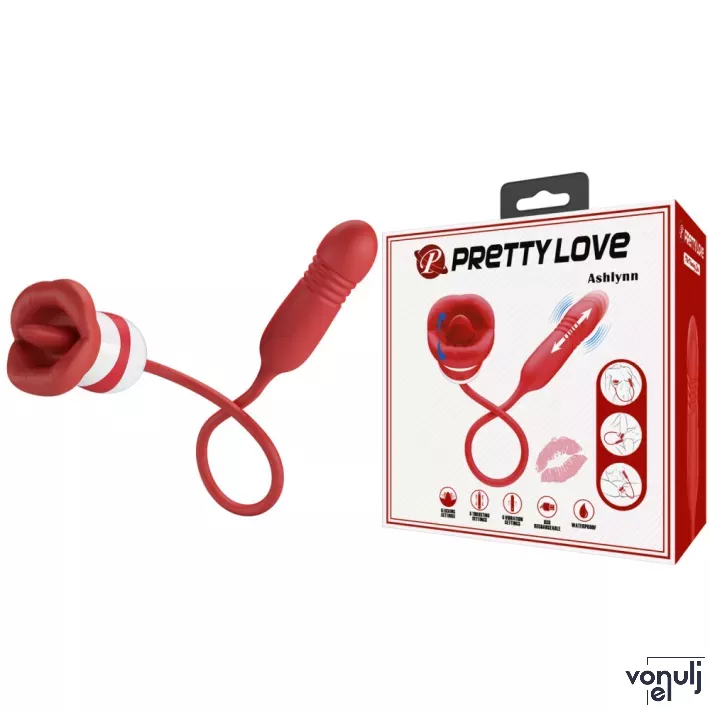 Rezgő csiklóizgató Pretty love Ashlynn - akkumulátoros,vízálló