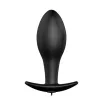 PRETTY LOVE fenékdugó Vibrating Anal Stimulation Plug 1 - fekete színben, vibrátoros, vízálló, távirányítóval, elemes