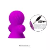 Mellbimbó izgató pumpa Pretty love Nipple Sucker Purple - akkumulátoros,vízálló