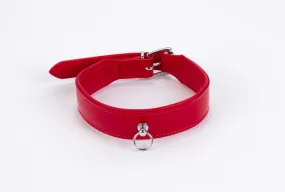 BDSM nyakörv Devil sticks red