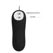 PRETTY LOVE fenékdugó Vibrating Anal Stimulation Plug 1 - fekete színben, vibrátoros, vízálló, távirányítóval, elemes
