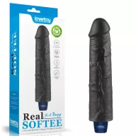 Élethű vibrátor Lovetoy 9,5" Real Softee - akkumulátoros,vízálló