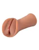 Műpunci maszturbátor Pipedream Wet Pussies Slippery Slit Tan - vízálló