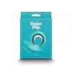 NS NOVELTIES rezgő csiklóizgató Sugar Pop Leila Teal - türkiz színben, távirányítós, vízálló, akkumulátoros, ingyenes applikációval