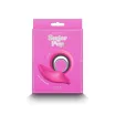 NS NOVELTIES rezgő csiklóizgató Sugar Pop Leila Pink - rózsaszín színben, távirányítós, vízálló, akkumulátoros, ingyenes applikációval