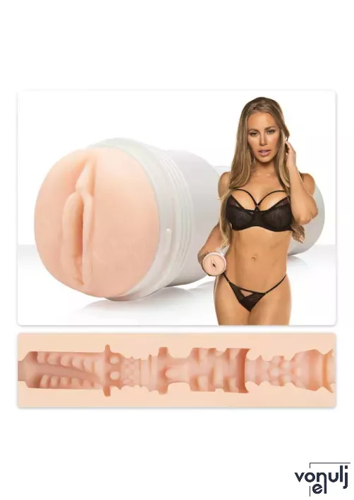 FLESHLIGHT maszturbátor Signature Collection Nicole Aniston Fit - realisztikus, vagina formájú, testszínű, vízálló, vibráció nélküli