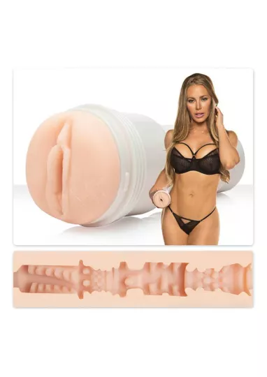 FLESHLIGHT maszturbátor Signature Collection Nicole Aniston Fit - realisztikus, vagina formájú, testszínű, vízálló, vibráció nélküli