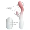 Csiklóizgatós g pont vibrátor Pretty Love Brigthy Pink/White - elemes,vízálló