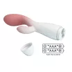Csiklóizgatós g pont vibrátor Pretty Love Brigthy Pink/White - elemes,vízálló