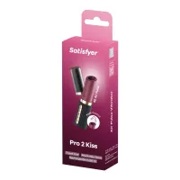 Léghullámos csiklóizgató Satisfyer Pro 2 Kiss - akkumulátoros,vízálló