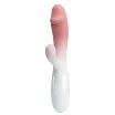 Csiklóizgatós g pont vibrátor Pretty Love Snappy Pink/White - elemes,vízálló