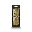 NS NOVELTIES erotikus kötél Bound Rope Gold - arany színben, 762 cm, fetish játékokhoz