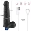Élethű vibrátor Lovetoy 9" Real Softee - akkumulátoros,vízálló