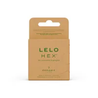 Óvszer LELO HEX™ Organic - latex, 3 db
