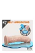 BLUSH felcsatolható dildó Dr. Skin 8 inch Self Lubricating Dildo - realisztikus,önsíkosító,hám nélkül is használható,állítható hevederrel,20cm dildó