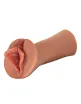 Műpunci maszturbátor Pipedream Wet Pussies Luscious Lips Tan - vízálló