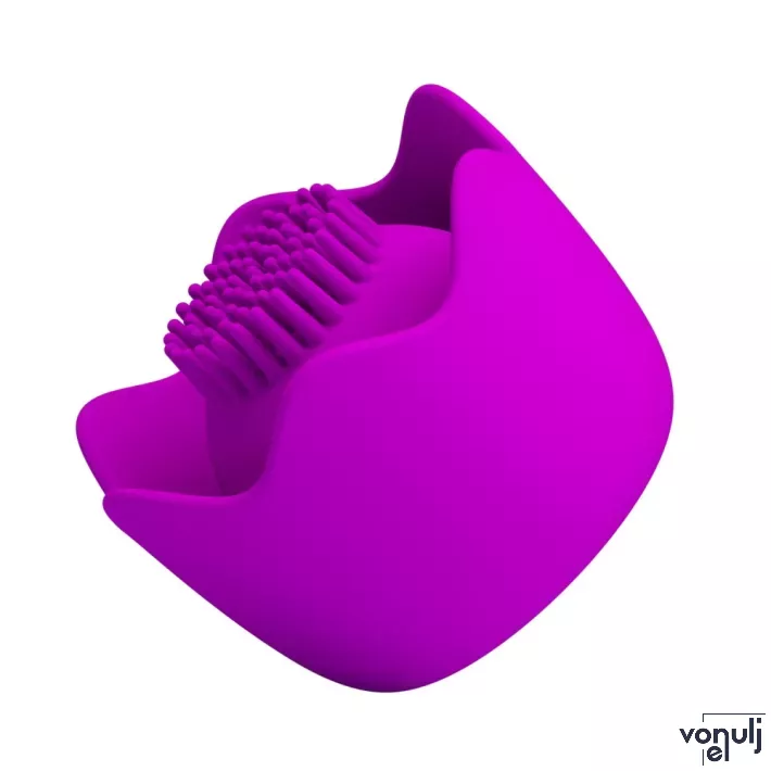 Magic Wand masszírozó fej Pretty love Bernie Purple - vízálló