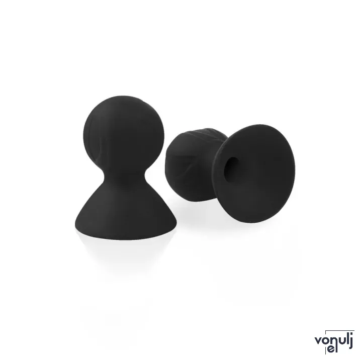 BDSM mellbimbó izgató Liebe Seele Nipple Suckers Black