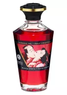 SHUNGA masszázsolaj Aphrodisiac Oils Blazing Cherry 100 ml - cseresznye illattal, melegítő hatással
