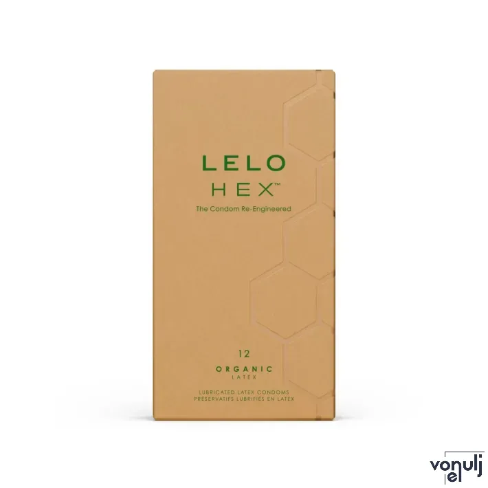 Óvszer LELO HEX™ Organic - latex, 12 db