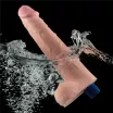 Élethű vibrátor Lovetoy 10,5" Real Softee Flesh - akkumulátoros,vízálló