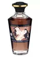 SHUNGA masszázsolaj Aphrodisiac Oils Intoxicating Chocolate 100 ml - csokoládé illattal, melegítő hatással