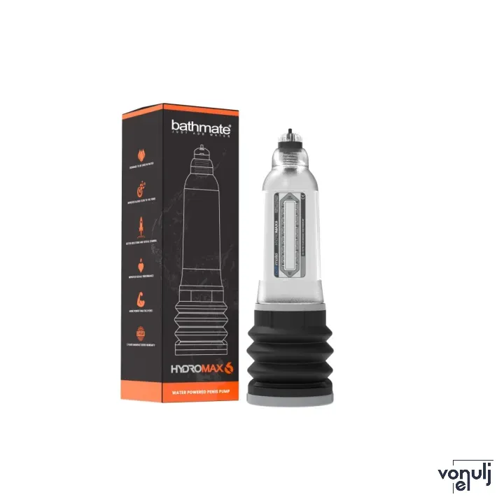 Pénisz pumpa Bathmate Hydromax 6 - 15 cm pénisz méretig