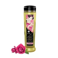 SHUNGA masszázsolaj Erotic Massage Oil Rose 240 ml/ 8 oz - rózsa illattal