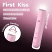 Léghullámos csiklóizgató Satisfyer First Kiss - akkumulátoros,vízálló