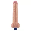 Élethű vibrátor Lovetoy 10,5" Real Softee Flesh - akkumulátoros,vízálló