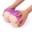 Műpunci és ánusz maszturbátor School Girl Purple - vízálló