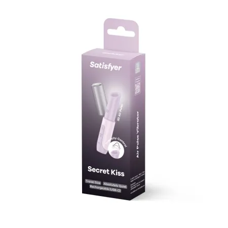 Léghullámos csiklóizgató Satisfyer Secret Kiss - akkumulátoros,vízálló