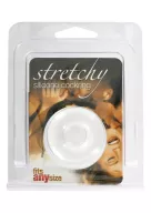 SEVEN CREATIONS péniszgyűrű Stretchy Cockring - áttetsző, vibráció nélküli, vízálló
