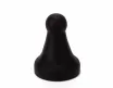 X-MEN fenékdugó 4.8" Butt Plug Black - fekete színben, letapasztható, PVC, 12 cm