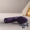 Vibrátoros fenékdugó Rocks-off Nova Solaris Purple - vízálló