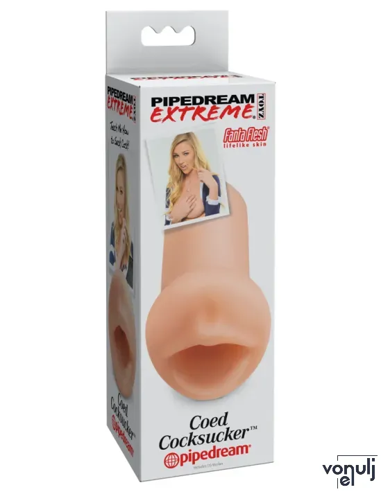 Műszáj maszturbátor Pipedream Coed Cocksucker Light - vízálló