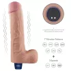 Élethű vibrátor Lovetoy 10" Real Softee Flesh - akkumulátoros,vízálló