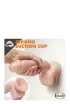 BLUSH felcsatolható dildó Dr. Skin 8,5 inch Self Lubricating Dildo - realisztikus,önsíkosító,hám nélkül is használható,állítható hevederrel,21cm dildó