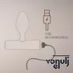 Vibrátoros fenékdugó Rocks-off Nova Solaris Black - vízálló