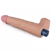 Élethű vibrátor Lovetoy 10" Real Softee Flesh - akkumulátoros,vízálló