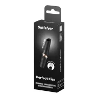 Léghullámos csiklóizgató Satisfyer Perfect Kiss - akkumulátoros,vízálló