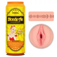 LOVETOY maszturbátor Pleasure Brew Masturbator-Blond Ale - realisztikus, vagina formájú, vákuumos, egyedi megjelenéssel, vízálló