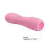 PRETTY LOVE minivibrátor Alice Baby Pink - rózsaszín színben, G-pontos, vízálló, akkumulátoros