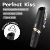 Léghullámos csiklóizgató Satisfyer Perfect Kiss - akkumulátoros,vízálló