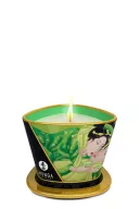 SHUNGA masszázsgyertya Massage Candle Green Tea 170 ml - zöld tea illattal