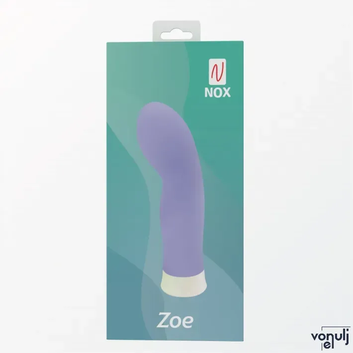 Mini vibrátor Nox Zoe - akkumulátoros, vízálló