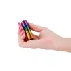 NS NOVELTIES minivibrátor Chroma Rainbow Small - szivárvány színben, vízálló, akkumulátoros